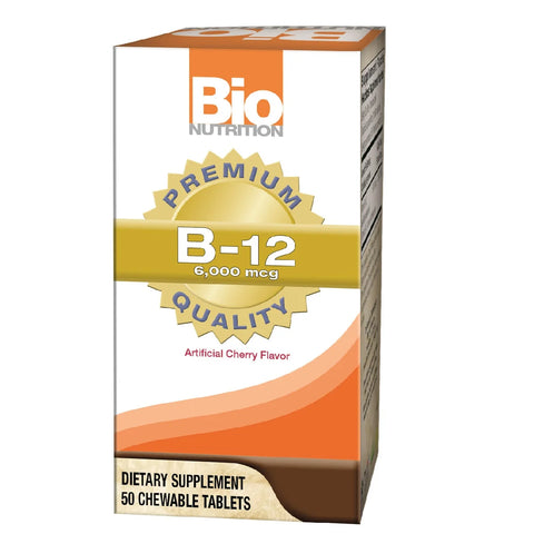 Bio Nutrition B-12 Premium Quality 6,000mcg