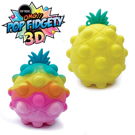 Top Trenz OMG Pop Fidgety 3D - Pineapple Ball