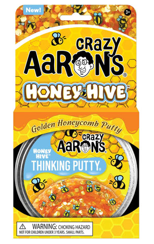 Crazy Aaron’s Honey Hive Thinking Putty