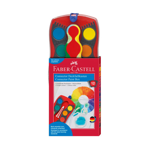 Faber-Castell 12 Count Paint Connector Box