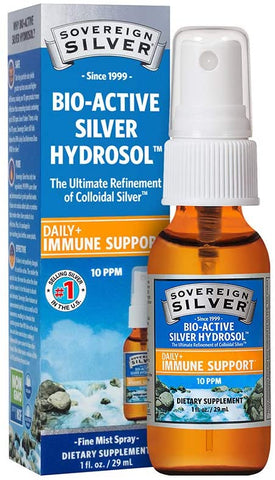 Sovereign Silver Bio-Active Silver Hydrosol – Fine Mist Spray