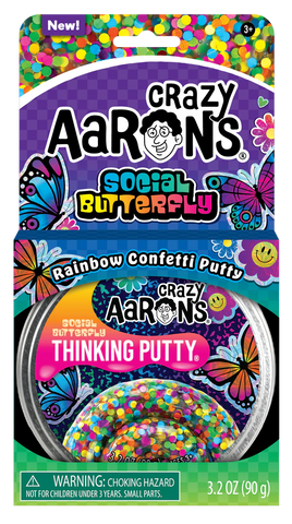 Crazy Aaron’s Thinking Putty Social Butterfly