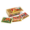 Melissa and Doug Wooden Jigsaw Puzzles in a Box - Farm