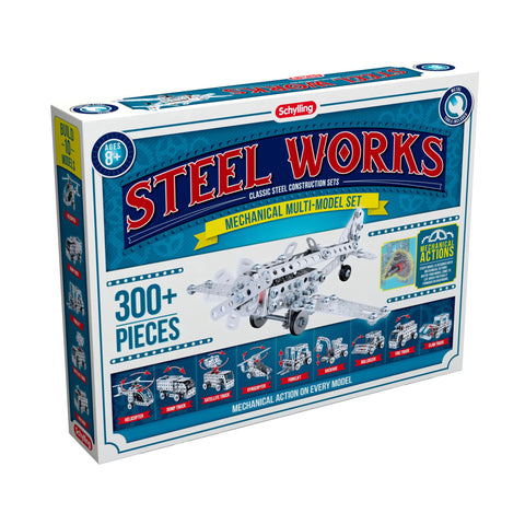 Schylling Steel Works -Mechanical Multi-Model Set