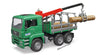 Bruder 02769 MAN Timber truck with loading crane