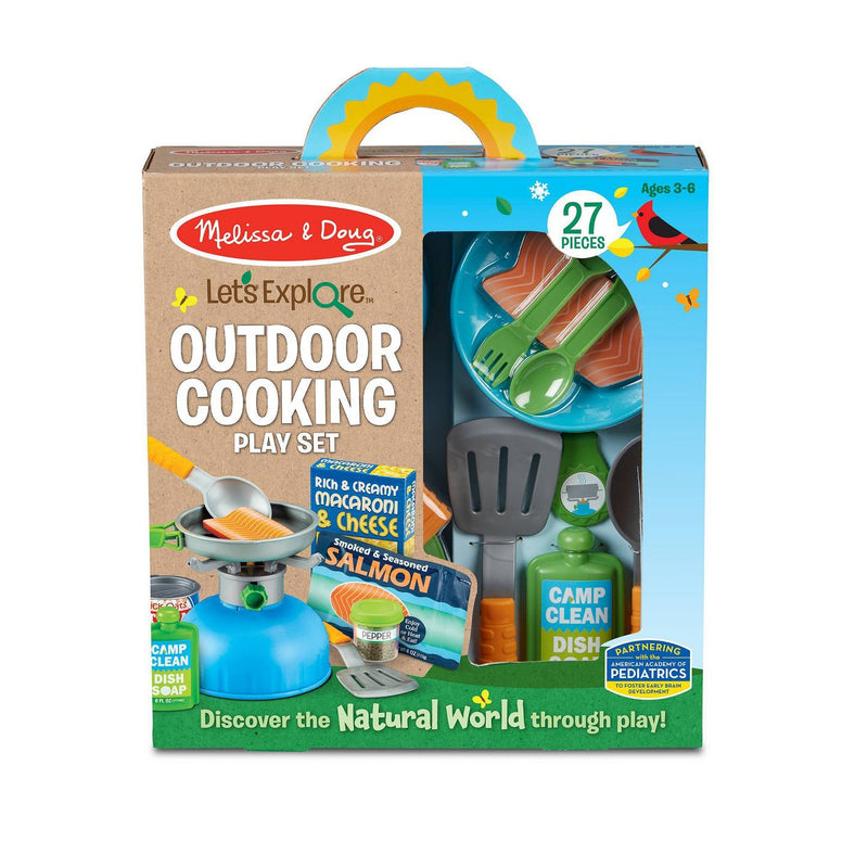 Melissa & Doug Let’s Explore Outdoor Cooking Play Set