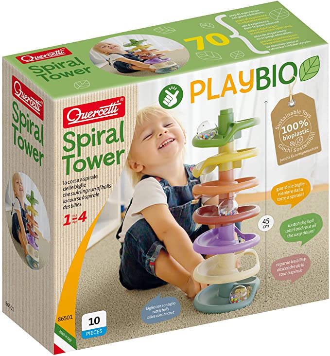 Quercetti PlayBio Spiral Tower