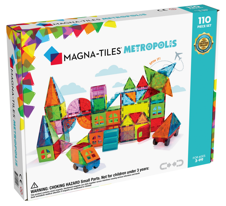 Magna-Tiles Metropolis 110 pc set