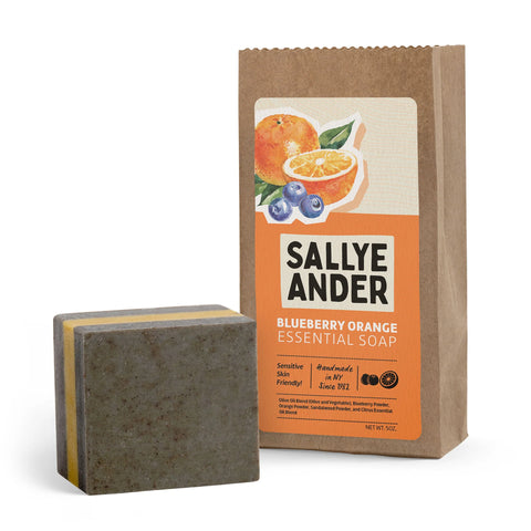 Sallyeander Blueberry Orange Soap