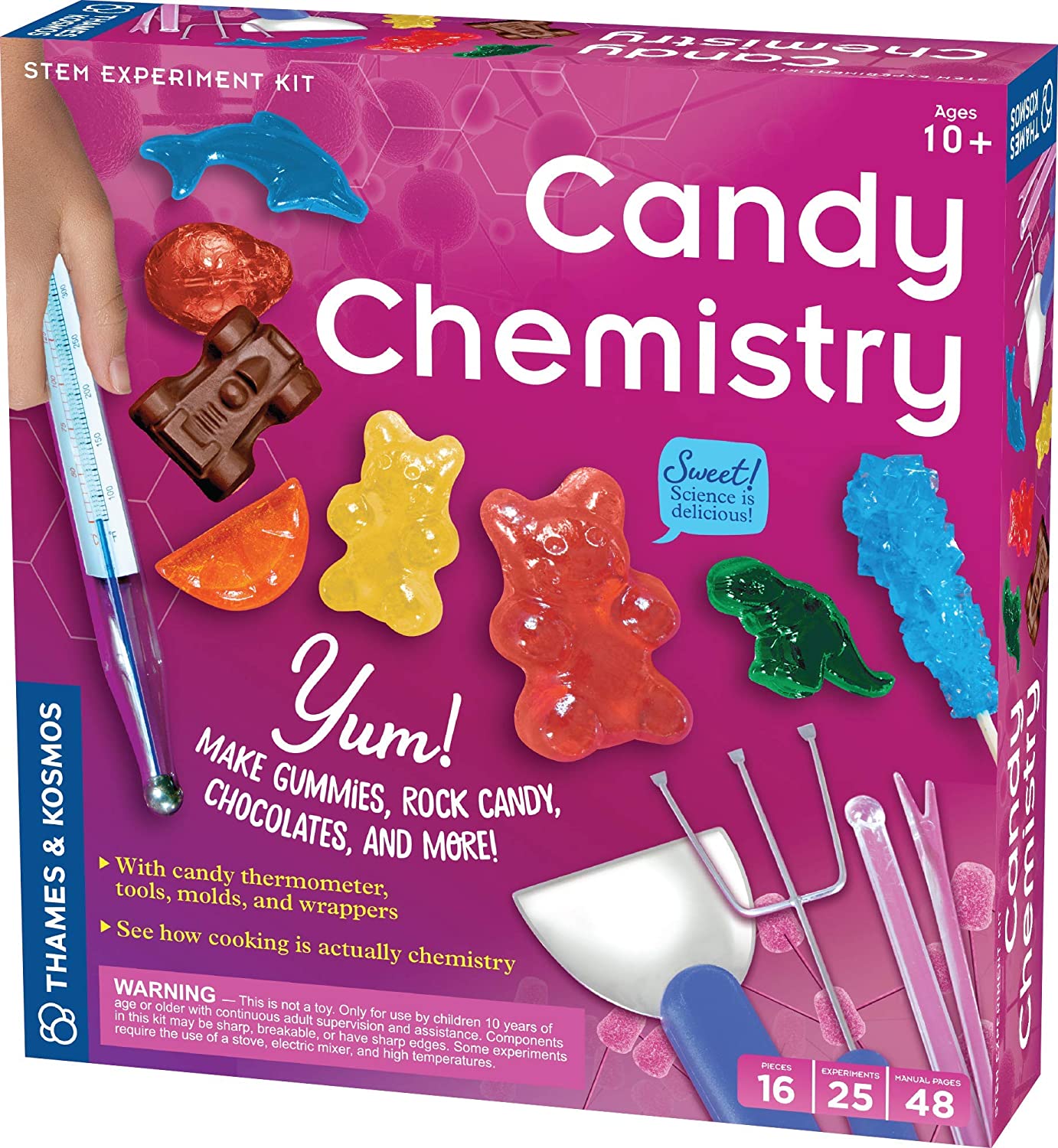 Thames & Kosmos Candy Chemistry – Mother Earth Baby/Curious Kidz Toys