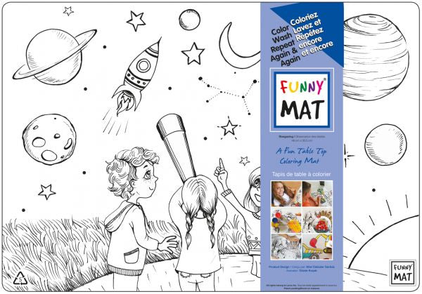 Funny Mat - Table Top Coloring Mats