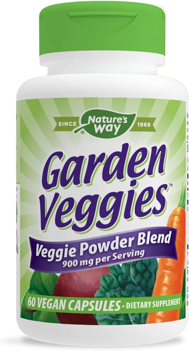 Nature’s Way Garden Veggies- 900mg, 60 capsules