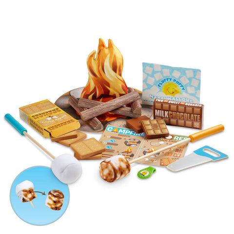 Melissa & Doug Let’s Explore Campfire S’mores Play Set