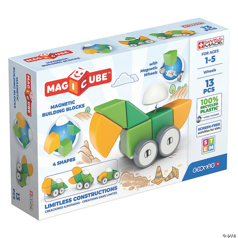 Geomag™ Magicubes Shapes Recycled, 13 Pieces