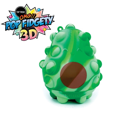 Top Trenz OMG Pop Fidgety 3D - Avocado Pop Ball