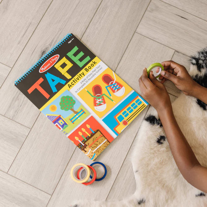Melissa & Doug Tape Activity Book – Mother Earth Baby/Curious Kidz Toys
