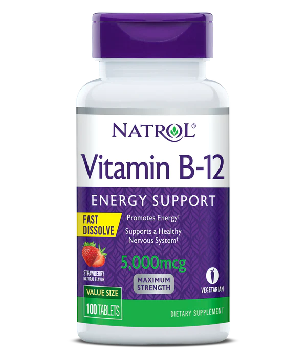 Natrol Vitamin B12 5,000mcg