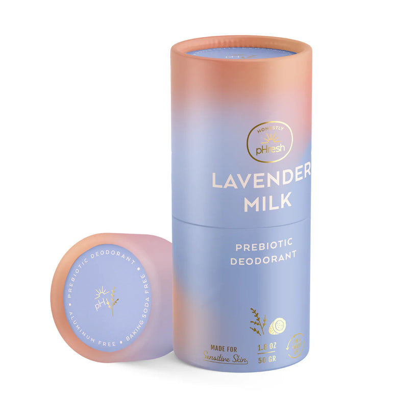 Honestly pHresh Lavender Milk Paper Twist Up Prebiotic Deodorant