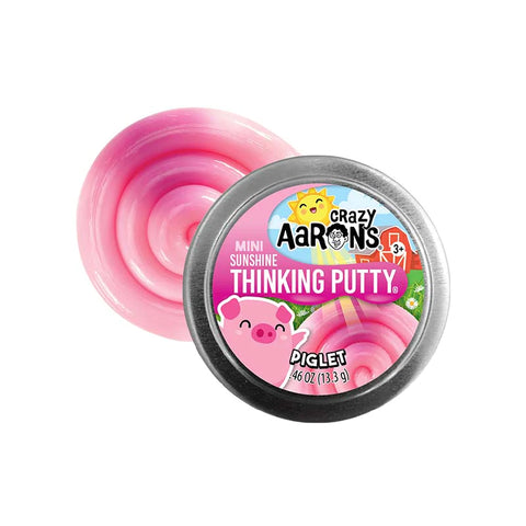 Crazy Aaron’s Thinking Putty- Mini Sunshine- Piglet