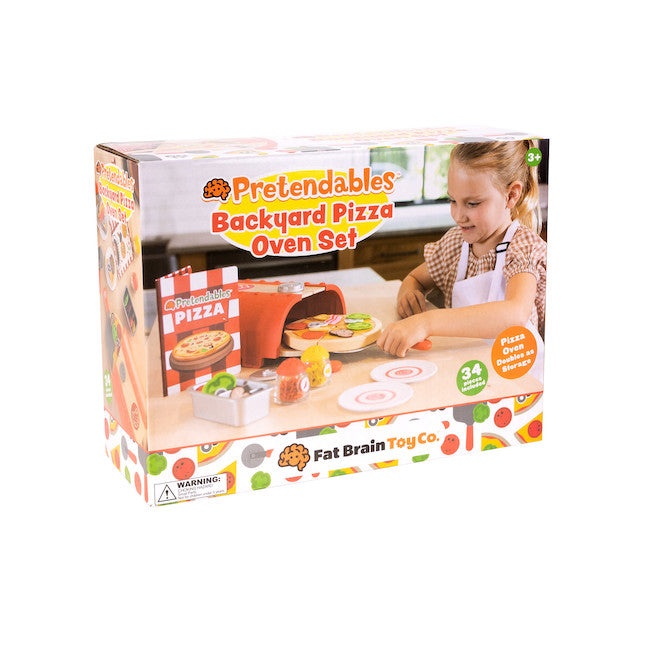 Fat Brain Toy Co.® Pretendables Backyard Pizza Oven Set at Von Maur