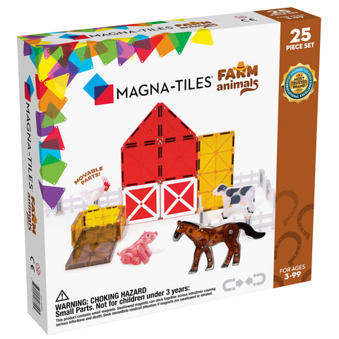 Magna-Tiles Farm Animals 25 pc set