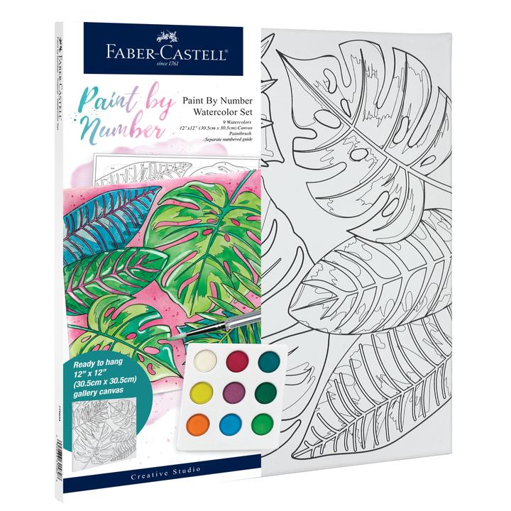 Faber-Castell Paint by Number Watercolor Set