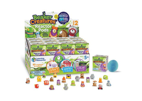 Learning Resources Beaker Creatures Reactor Pods, Series 2