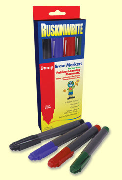 M. Ruskin Company Damp Erase Markers