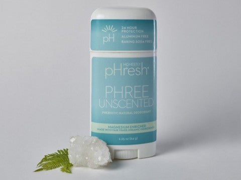 Honestly pHresh Phree Unscented Prebiotic Deodorant