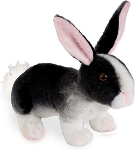 Real Planet Black Rabbit 11.5 in Plush