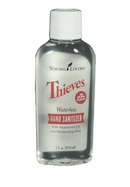 Young Living Essential Oils - Thieves Waterless Hand Sanitizer 1oz.