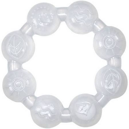 Green Sprouts Ring Teether made from Silicone