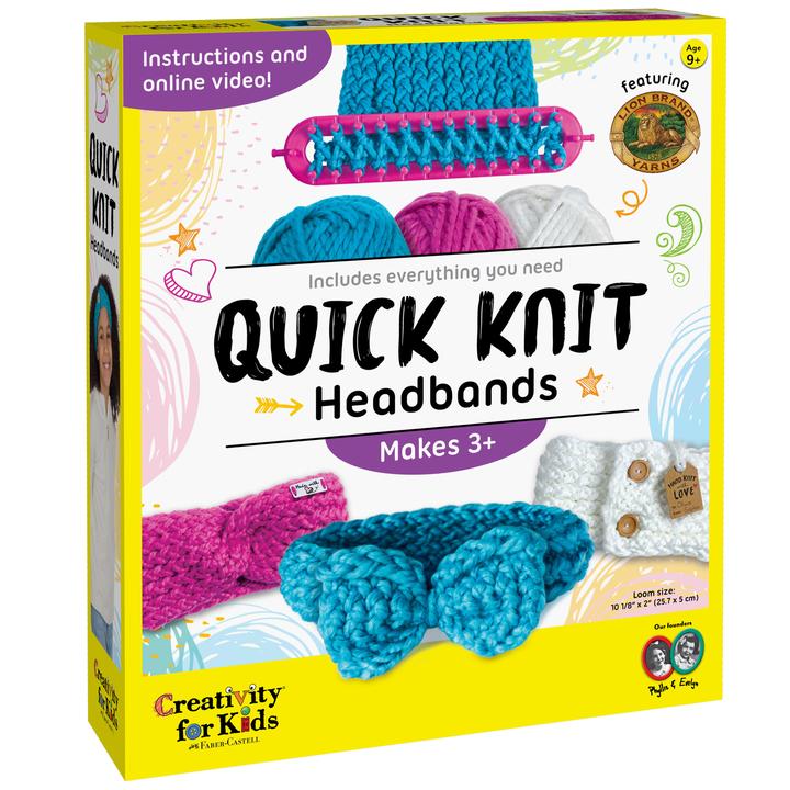 Faber-Castell Quick Knit Headbands